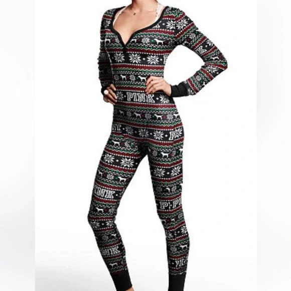 Secret Christmas Pajamas Victoria Secret Thermal Pj Valentines Day
